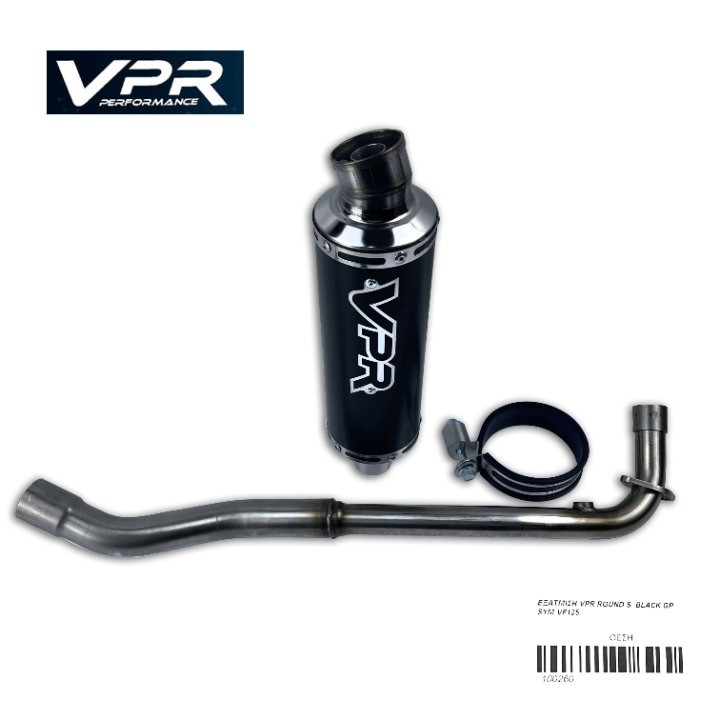 ΕΞΑΤΜΙΣΗ VPR ROUND  BLACK S SYM VF125