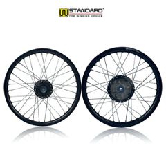 ΖΑΝΤΕΣ WSTANDARD ΜΑΥΡΕΣ ΜΕ ΝΙΚΕΛ ΑΚΤΙΝΕΣ HONDA WAVE 110 / HONDA ASTREA 110