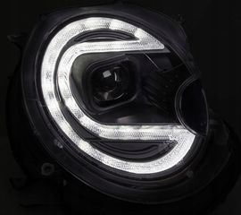 ΠΡΟΒΟΛΟΙ ΣΩΛΗΝΑΣ ΦΩΣ ΜΑΥΡΟ LED ταιριάζει BMW MINI (COOPER) r56  06-14  eautoshop gr