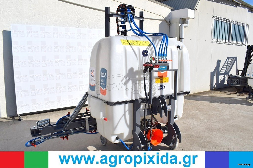 Ραντιστικά - Ψεκαστικά 2026 POWERINA 1000LT-12 ΜΕΤ.ΜΠ.ΥΔΡΑΥΛ.ΚΑΘ'ΥΨΟΣ-ΑΝΤ.Β105