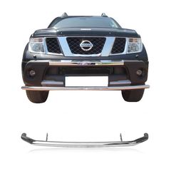 Nissan Navara (D40) 2005-2015 Ανοξείδωτος Προφυλακτήρας Πόλης [Tetri]