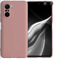 Θήκη ματ TPU σιλικονη μαλακή πίσω κάλυμμα για XIAOMI Mi 11i / POCO F3 - πουδρα χρωμα μπεζ (oem)