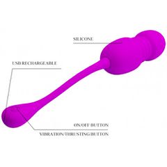 Pretty Love Callie APP controlled thrusting vibe Egg-thumb-4