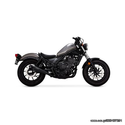 V&H UPSWEEP EXHAUST SLIP-ON Honda Rebel 300/500