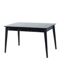 Artekko Lotus Τραπέζι Eπεκτεινόμενο MDF με Plexiglass Εφέ Μαύρο Μάρμαρο (130+30x80x75)cm Artekko 783-0017