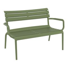 SIESTA PARIS ΚΑΝΑΠΕΣ OLIVE GREEN 116X70X75εκ. ΠΟΛ/ΝΙΟΥ 116X70X75εκ.20.0859