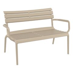SIESTA PARIS ΚΑΝΑΠΕΣ TAUPE 116X70X75εκ. ΠΟΛ/ΝΙΟΥ 116X70X75εκ.20.0858