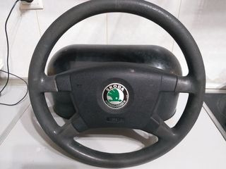 ΤΙΜΟΝΙ SKODA FABIA 2002 ΜΑΖΙ ΜΕ ΤΟΝ ΑΕΡΟΣΑΚΟ