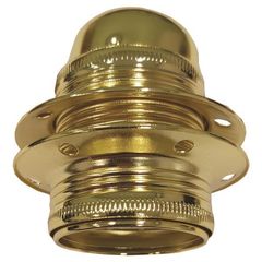 Eurolamp Ντουι Μεταλλικο 2 Δαχτυλιδια Χρυσα E27 - 147-23045