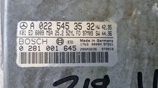 ΕΓΚΕΦΑΛΟΣ ΜΗΧΑΝΗΣ ΓΙΑ MERCEDES BENZ SPRINTER 1995 1999  BOSCH A 0225453532 ΣΕ ΑΡΙΣΤΗ ΚΑΤΑΣΤΑΣΗ