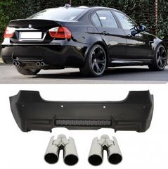 ΠΡΟΦΥΛΑΚΤΗΡΑΣ ΠΙΣΩ/Exhaust Muffler BMW 3 Series E90 (2004-2011) M3 Design