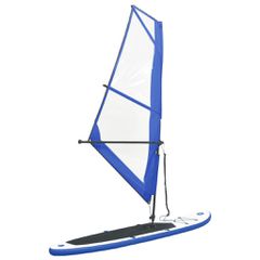 Σανίδα SUP Φουσκωτή Σετ Μπλε / Λευκό με Πανί 92210