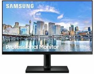 Samsung Monitor Ips , 24'', 16:9, 250 CD/M2, 1000:1, 5MS, 1920x1080, 75HZ, SPEAKERS(1Wx2), FREESYNC, Usb HUB, TILT, PIVOT, SWIVEL, 3YW. - (LF24T450FZUXEN)