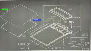 ΑΡΙΣΤΕΡΟ ΣΤΗΡΙΓΜΑ ΗΛΙΟΡΟΦΗΣ NISSAN QASHQAI J10  ΓΝΗΣΙΟ ΚΑΙΝΟΥΡΓΙΟ , 91319JD05A , 91319-JD05A-thumb-3