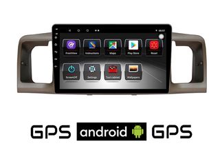 TOYOTA COROLLA (2000 - 2007) Android οθόνη αυτοκίνητου 2GB με GPS WI-FI (ηχοσύστημα αφής 9" ιντσών OEM Youtube Playstore MP3 USB Radio Bluetooth Mirrorlink εργοστασιακή, AUX, 4x60W) TO132-2GB