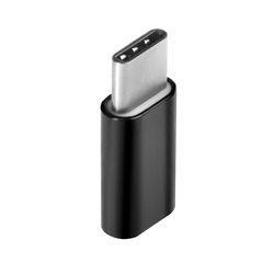 Αντάπτορας από micro-USB σε USB-C μαύρο