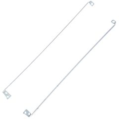 Μεντεσέδες Laptop - Hinges Bracket Set for Dell Inspiron 1525 1526 LCD Screen Mounting Rail Bracket Adapters WK446 OEM (Κωδ.1-HNG0490)
