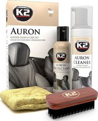 K2 G420 K2 Car Care Auron Leather Clean Care Set