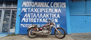 yamaha xv250 virago250 virago xv 250 τεποζιτο  κινητηρας ψαλιδι αμορτισερ ροδες ζαντες τροχοι σασμαν στροφαλος πλεξουδα ηλεκτρονικη πολλαπλασιαστης πηνια καρμπυρατερ φαναρι sissy bar σισι μπαρ  