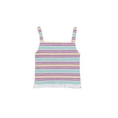 Παιδικό μπλουζάκι boho κυψέλη άσπρο Tiffosi 10043709 για κορίτσια (7-14 ετών)