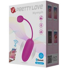 Δονούμενο Αυγό με εφαρμογή κινητού Pretty Love Nymph 7 cm