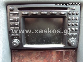 Mercedes Comand 2.0 (Navi, CD, FM/AM, TV, TEL) για CLK-Class (w208), E-Class (w210), ML-Class (w163)