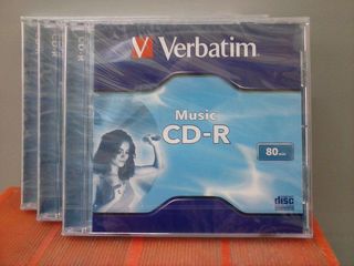 CDR AUDIO 80min in Jewel CASE Verbatim