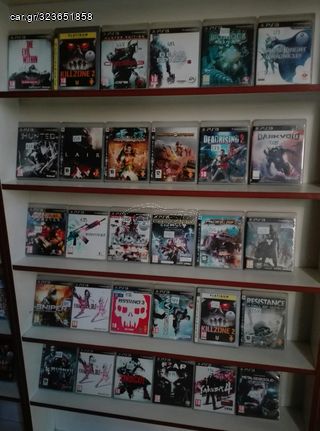 Dvd,blu ray,ps3,ps4,ραφια