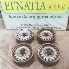 ΖΑΝΤΕΣ ΣΙΔΕΡΕΝΙΕΣ 15'' (4x114,3) DAIHATSU TERIOS 1997-2006 (EG)