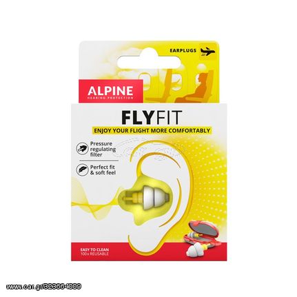 ALPINE FlyFit® ωτοασπίδες για ταξίδια 111.21.255 -ΝΕΑ ΣΥΣΚΕΥΑΣΙΑ-