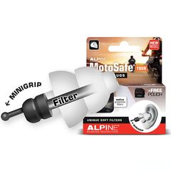 ALPINE MotoSafe® Tour ωτοασπίδες για μοτοσυκλετιστές 111.23.110