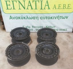 ΖΑΝΤΕΣ ΣΙΔΕΡΕΝΙΕΣ 15'' SKODA OCTAVIA 5 2004-2013 (EG)