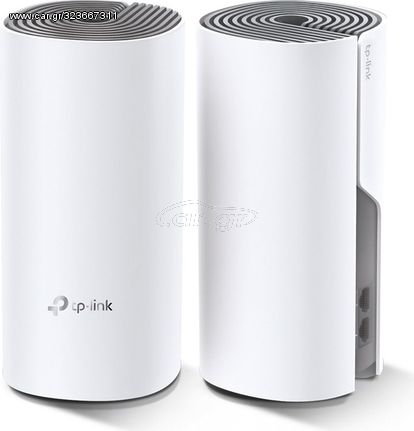 TP-Link Home Mesh Wi-Fi System Deco E4, AC1200, 2τμχ, Ver. 2.0 - (DECO-E4-2PACK)