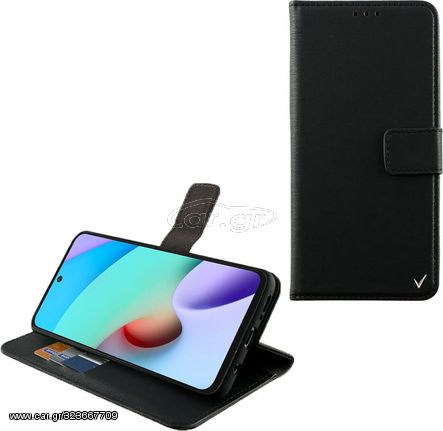 Volte-Tel Θηκη Xiaomi Redmi 10/Redmi 10 2022 6.5'' Allure Magnet Book Stand Clip BLACK - (5205308313080)