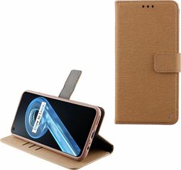 Volte-Tel Θηκη Realme 9i 6.6'' Allure Magnet Book Stand Clip GOLD - (5205308312892)