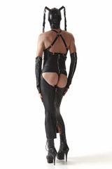 Regnes - long dress black-thumb-1