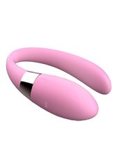 Couple Stimulator V-Vibe Pink USB 7 Function / Remote-thumb-3