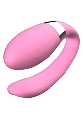 Couple Stimulator V-Vibe Pink USB 7 Function / Remote-thumb-4