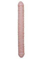 Εύκαμπτο Διπλό Ομοίωμα Πέους Double Dong 33 cm - Skin