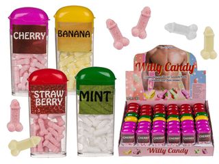 Καραμέλες σε Σχήμα Πέους Willy Candy (Multi Color)