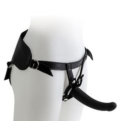 Γυναικείο Harness Strap-On Kiotos με Μαύρα Dildos (3 pcs)