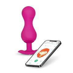 Δονούμενες Κολπικές Μπάλες Gvibe - Gballs 3 App Petal Rose (Έλεγχος Μέσω Smartphone App)