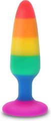 Toy Joy Twink Rainbow Butt Plug - Medium Πρωκτική Σφήνα