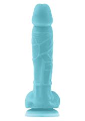 Φωσφορίζον Ρεαλιστικό Ομοίωμα Πέους NS Novelties Firefly 13 cm - Μπλε