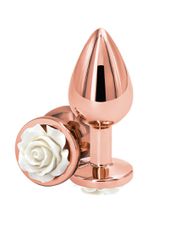 Πρωκτική Σφήνα NS Novelties White Rose - Medium