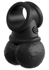 Δαχτυλίδι Πέους The Crown Jewels Weighted Swinging Balls Cock Ring με Όρχεις - Pipedream