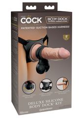 Strap-On Deluxe Silicone Body Dock Kit-thumb-1
