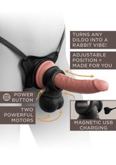 Vibrating Silic. Body Dock Kit BLACK-thumb-13