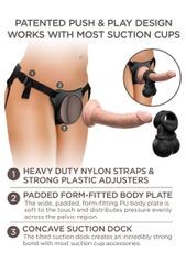Vibrating Silic. Body Dock Kit BLACK-thumb-10