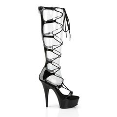 DELIGHT-698 Black Boot-thumb-4